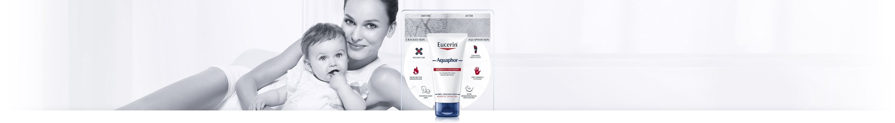 Aquaphor ziede bojātai ādai