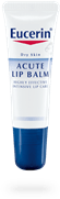 Eucerin akūtas kopšanas lūpu balzams sausām un ļoti sausām lūpām