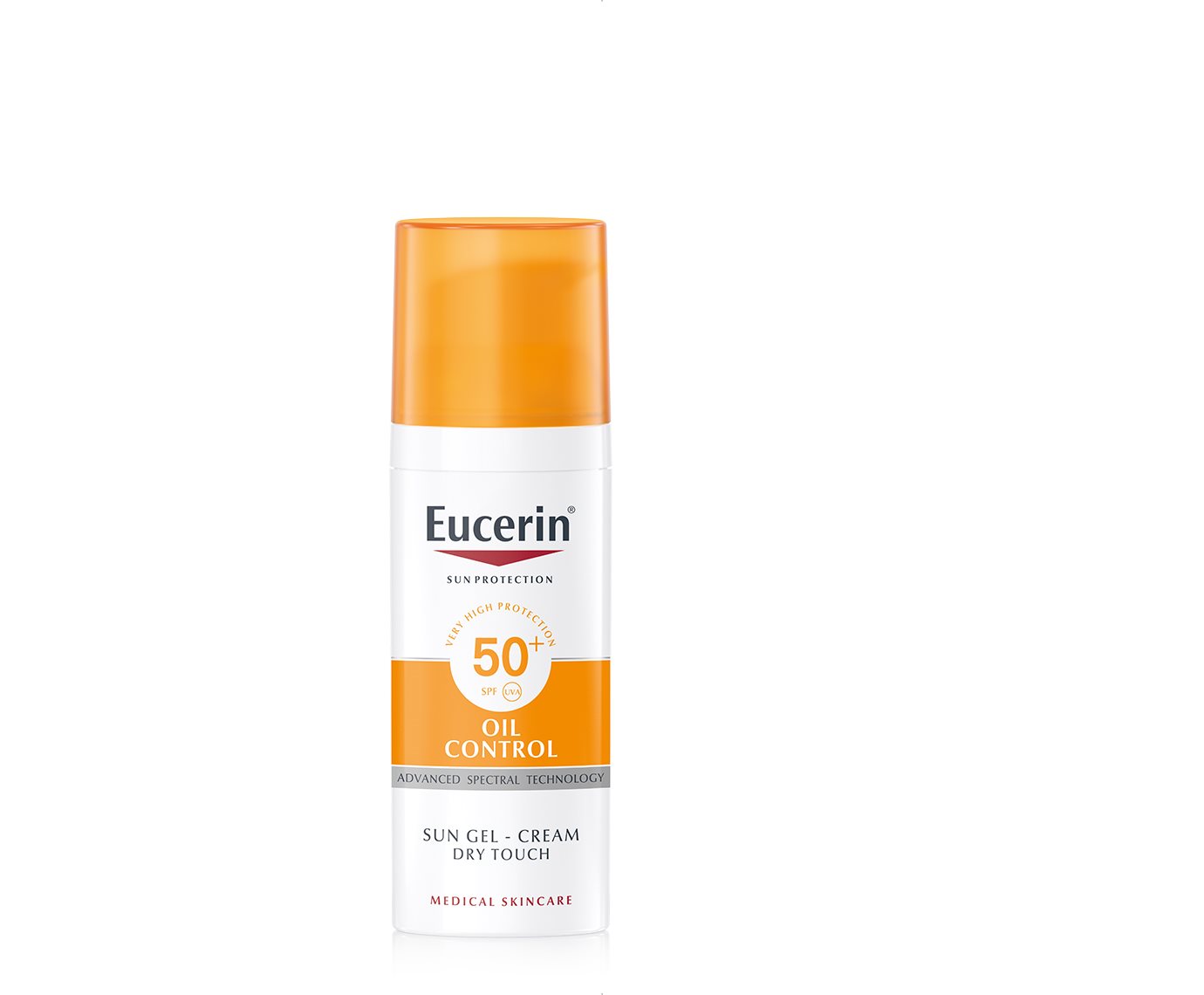 Eucerin Oil Control SPF 50+ sauļošanās želejveida krēms